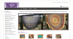 Desktop Screenshot of newhuehandspuns.com