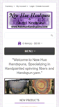 Mobile Screenshot of newhuehandspuns.com