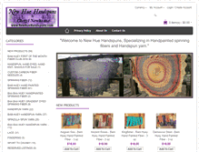 Tablet Screenshot of newhuehandspuns.com